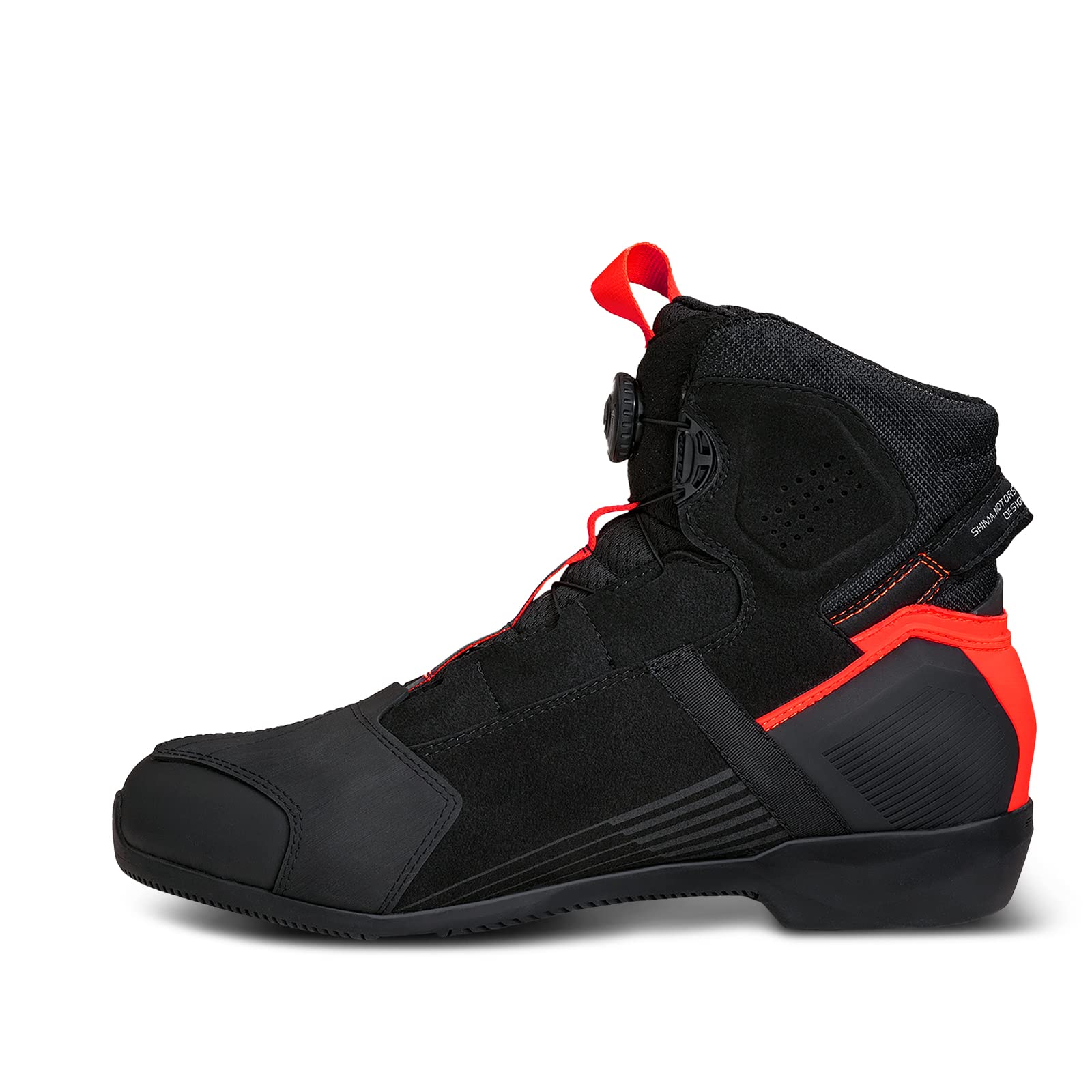 SHIMA Edge Motorcycle Riding Shoes Men Women Ventilated Waterproof Leather Boots Summer Suede ATOP Street Sport Stealth - Image 5