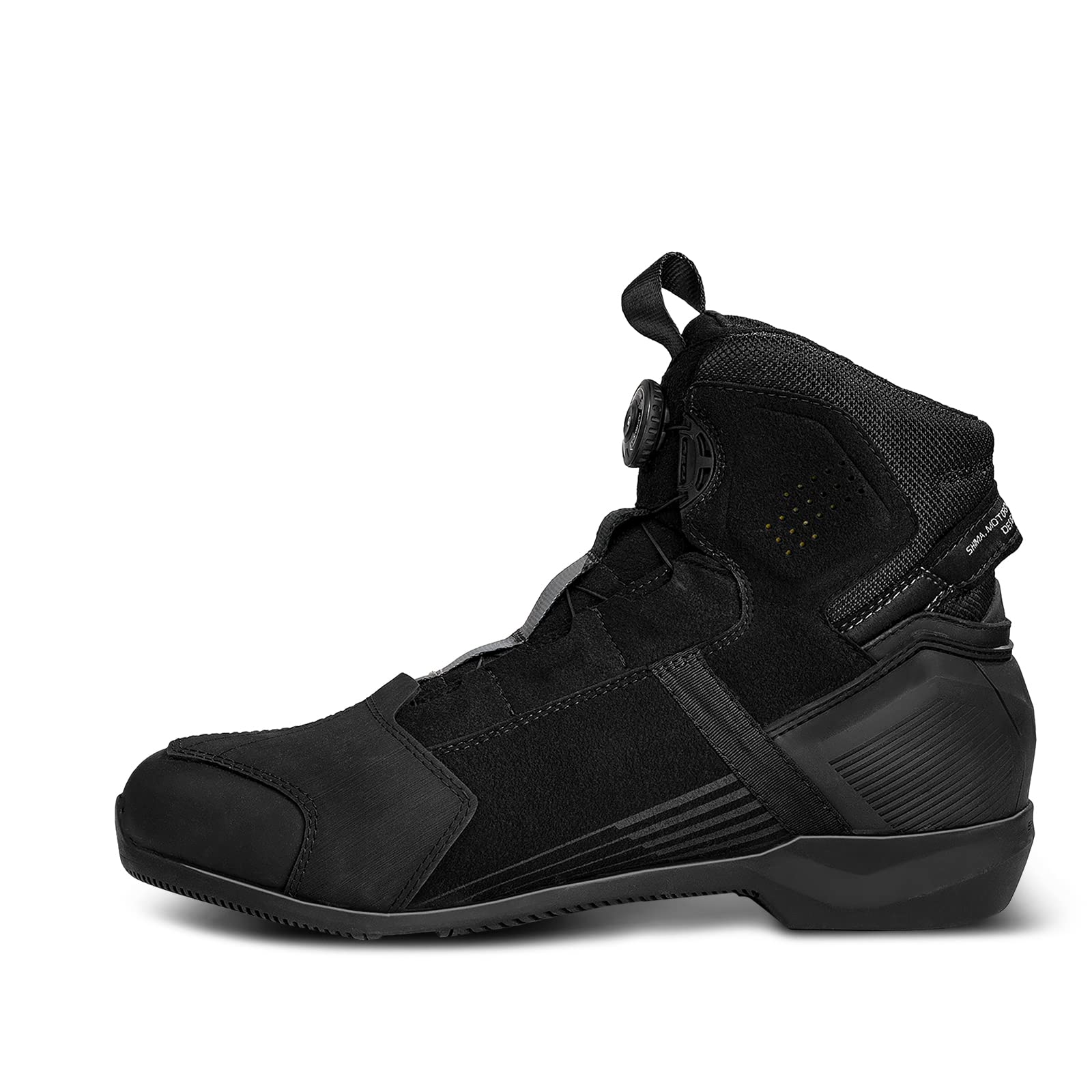 SHIMA Edge Motorcycle Riding Shoes Men Women Ventilated Waterproof Leather Boots Summer Suede ATOP Street Sport Stealth - Image 4