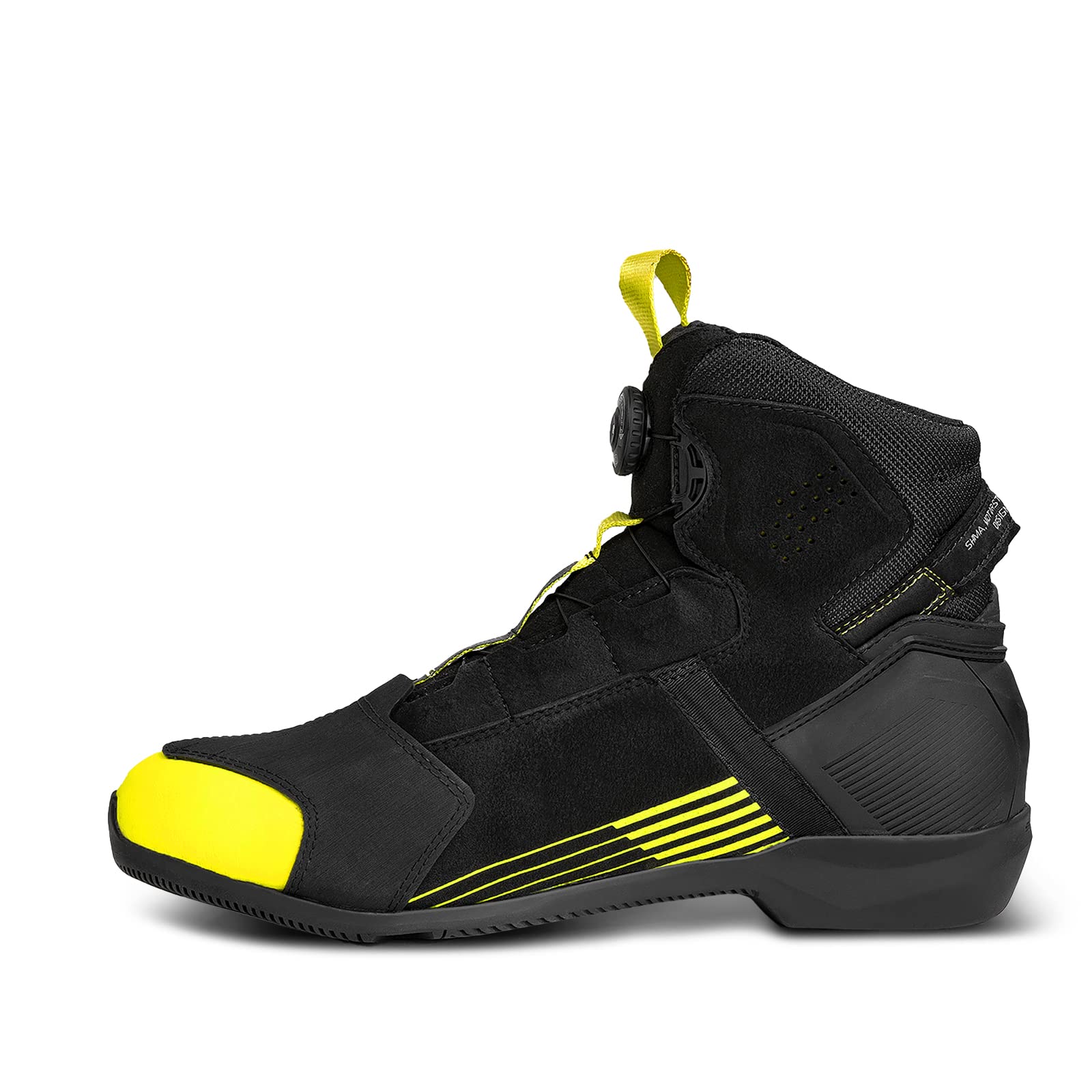 SHIMA Edge Motorcycle Riding Shoes Men Women Ventilated Waterproof Leather Boots Summer Suede ATOP Street Sport Stealth - Image 4