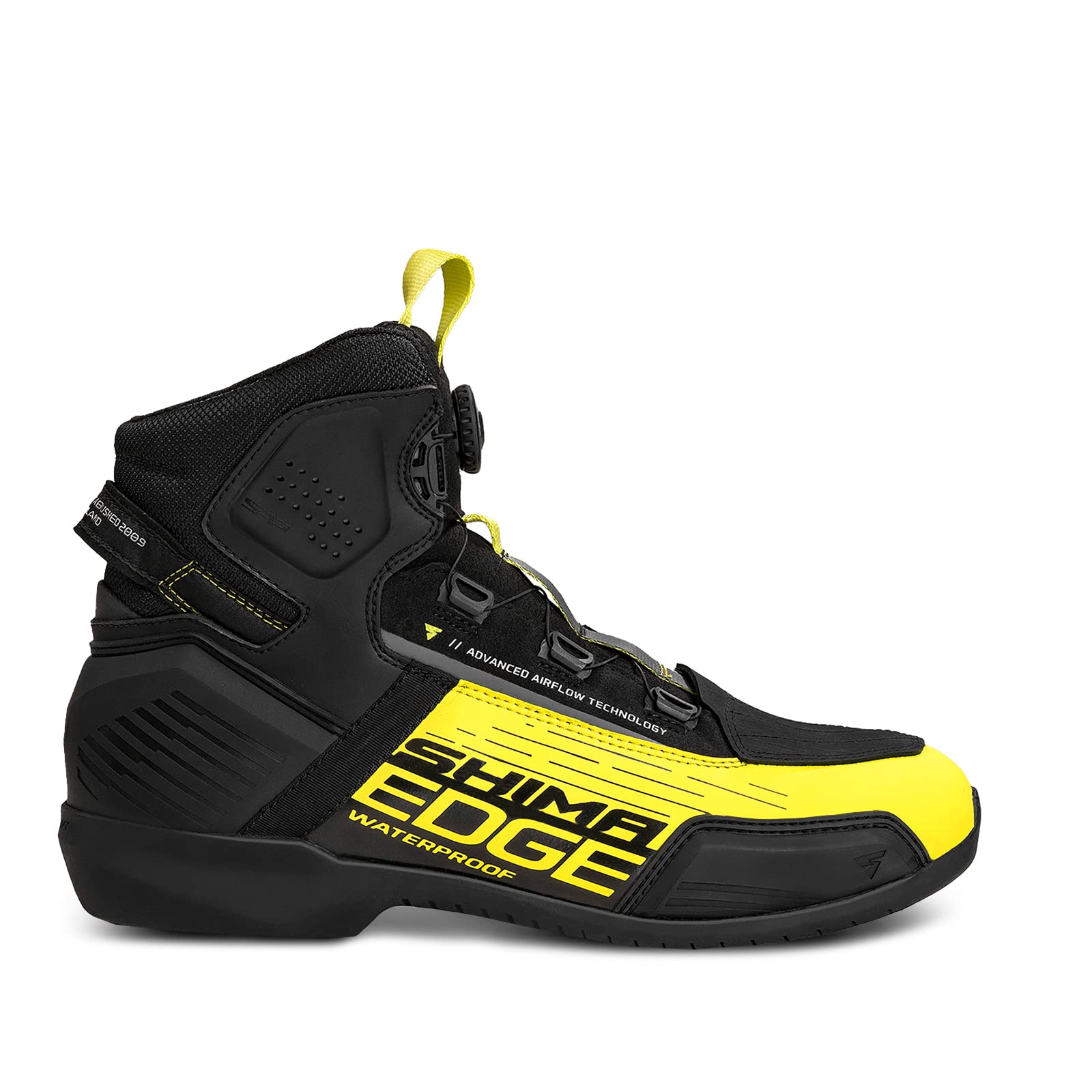 SHIMA Edge Motorcycle Riding Shoes Men Women Ventilated Waterproof Leather Boots Summer Suede ATOP Street Sport Stealth - Image 5