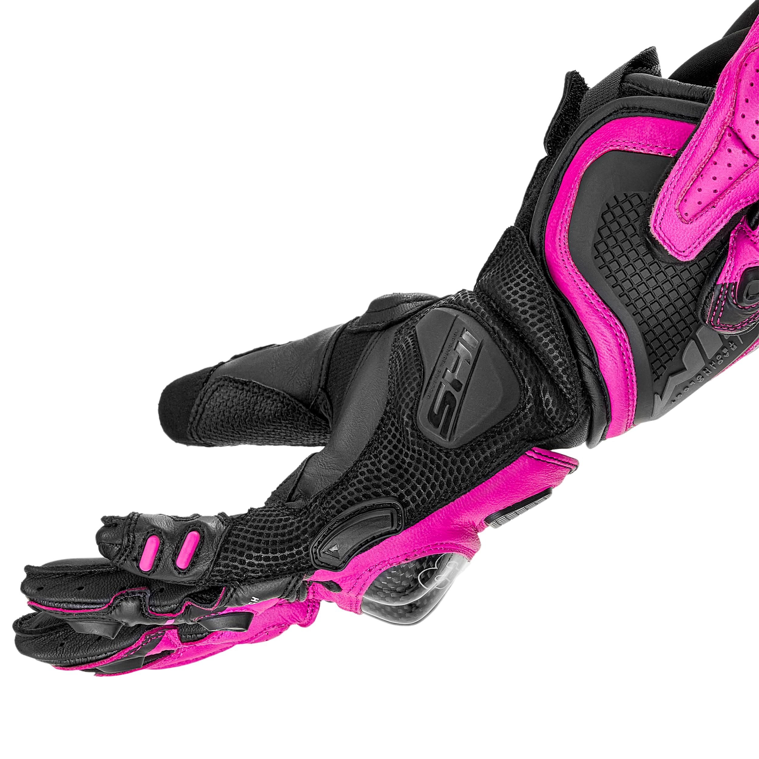 SHIMA RS-3 Motorcycle Gloves Men Women Leather Long Biker Armoured Protectors Moto Sliders Racing Powersports Motorsport - Image 5
