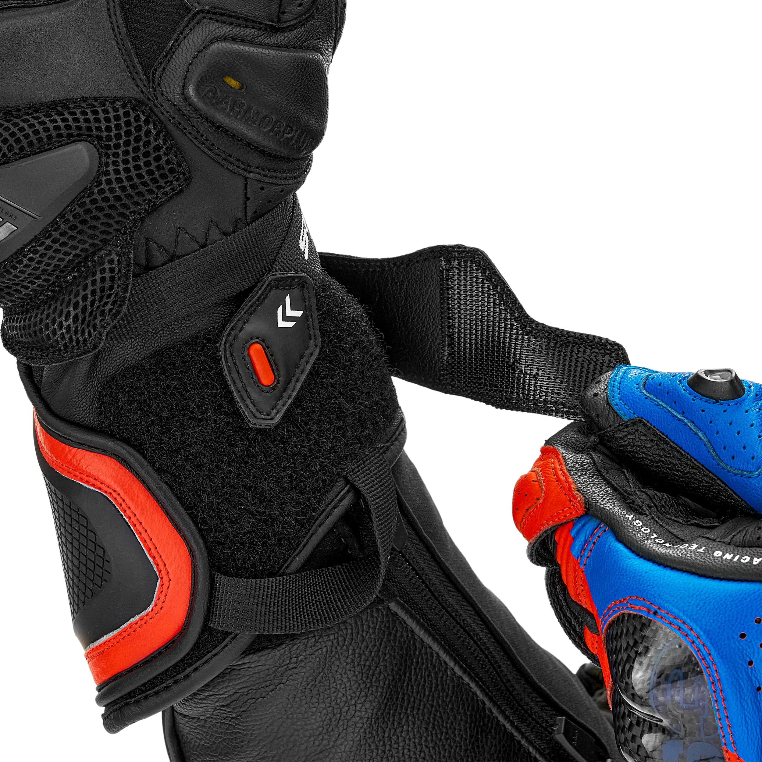 SHIMA RS-3 Motorcycle Gloves Men Women Leather Long Biker Armoured Protectors Moto Sliders Racing Powersports Motorsport - Image 13