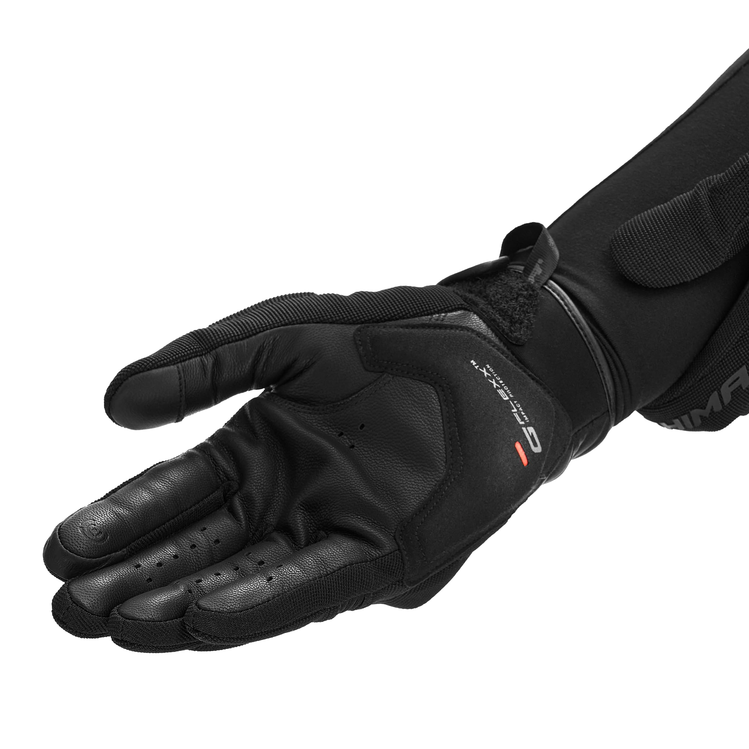 SHIMA Sonic Motorcycle Gloves Men Women Textile Leather Short Summer Biker Armoured Protectors Powersports Motorsport - Image 6