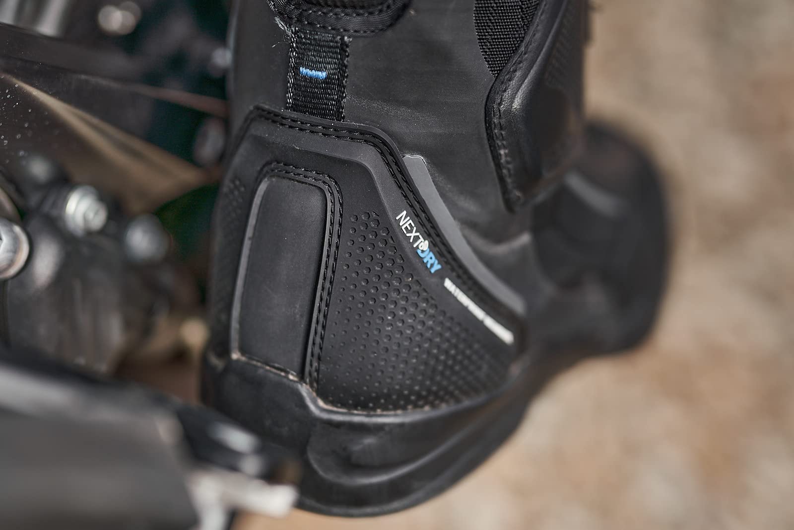 SHIMA STRATO WP, Waterproof Motorcycle Boots for Men - Vented, Reinforced Lightweight Long Biker Riding Boots with ATOP Fast-Closure - Image 7