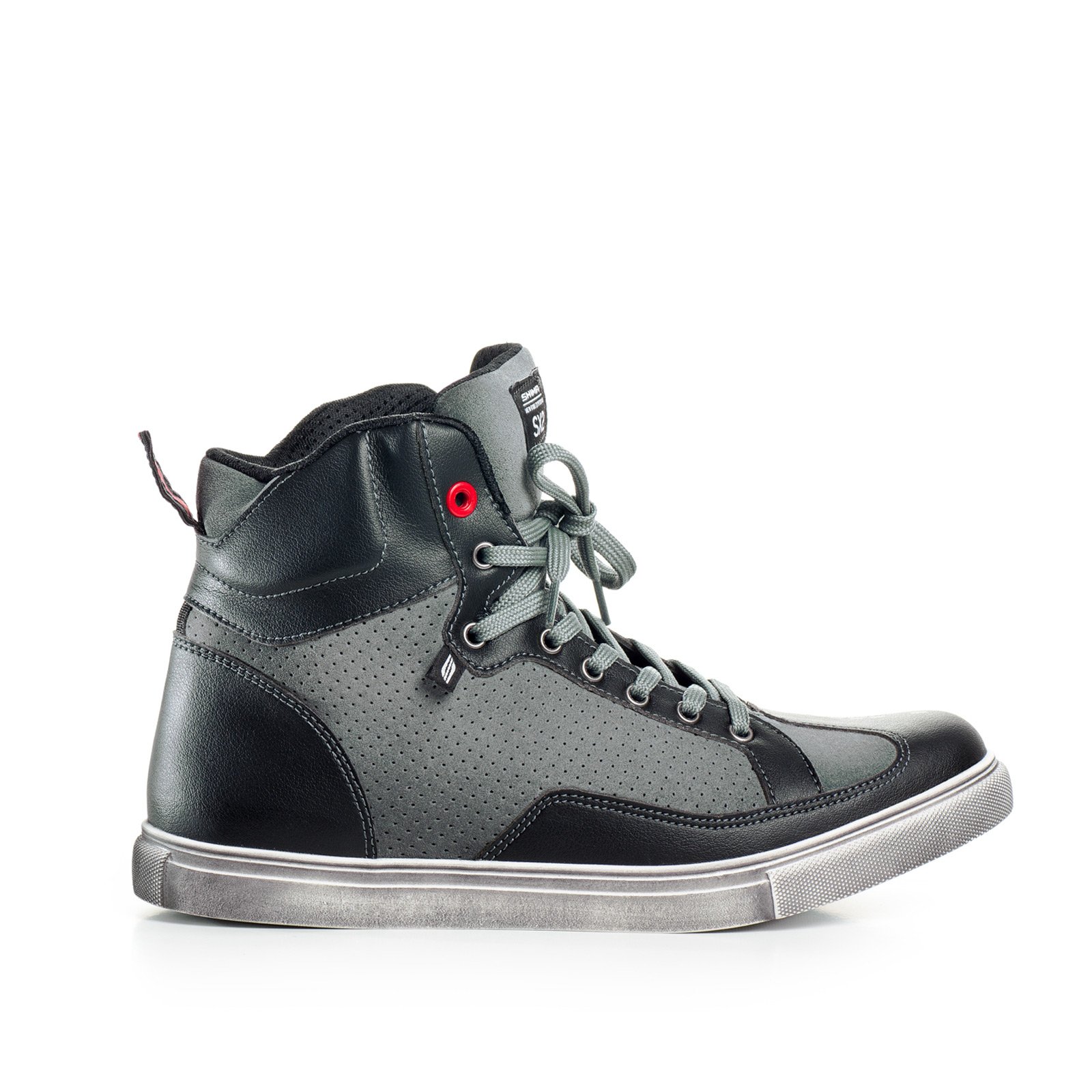SHIMA SX-2 Motorcycle Shoes for men - Leather, Breathable, Reinforced Street Riding Shoes with Ankle Support - Image 4