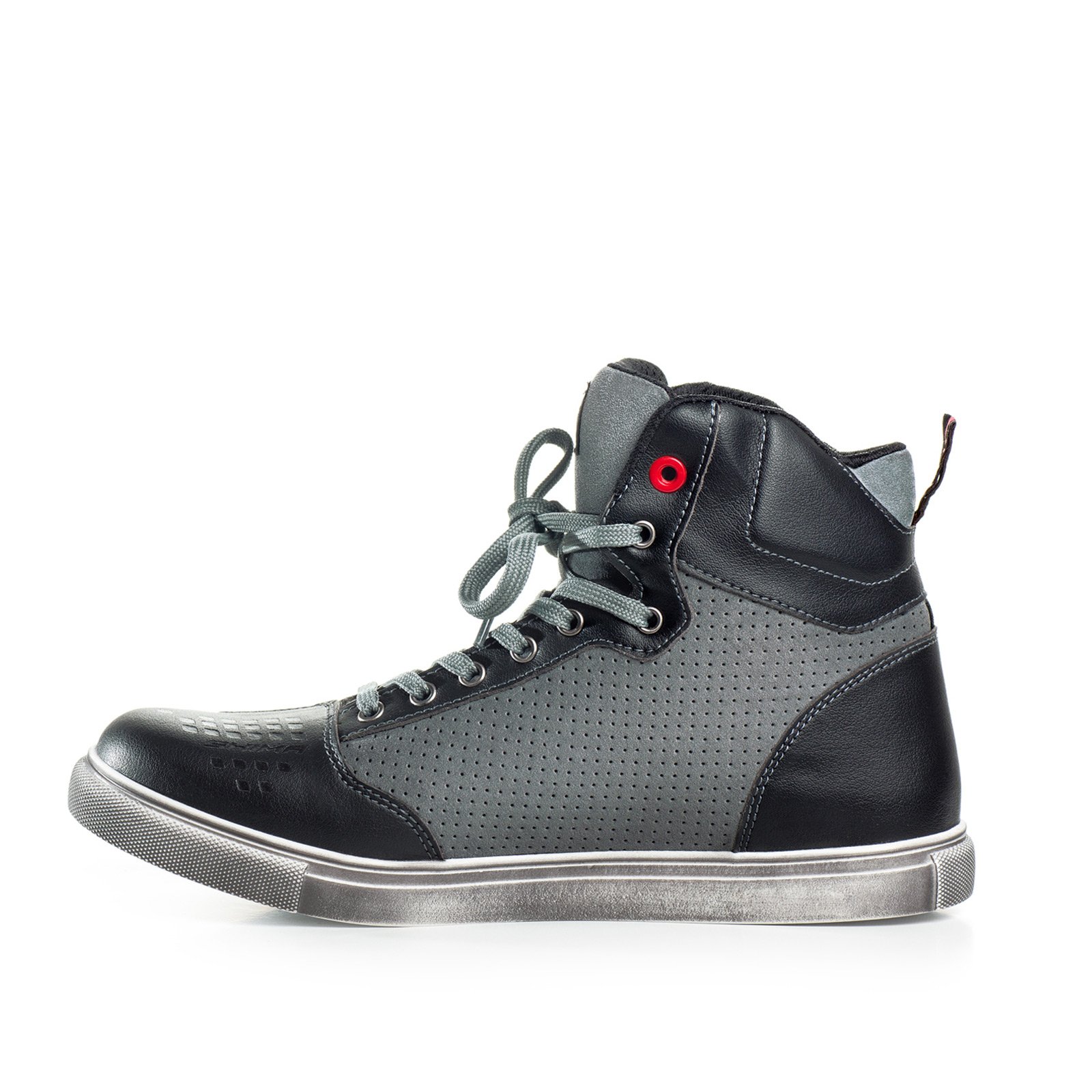 SHIMA SX-2 Motorcycle Shoes for men - Leather, Breathable, Reinforced Street Riding Shoes with Ankle Support - Image 5