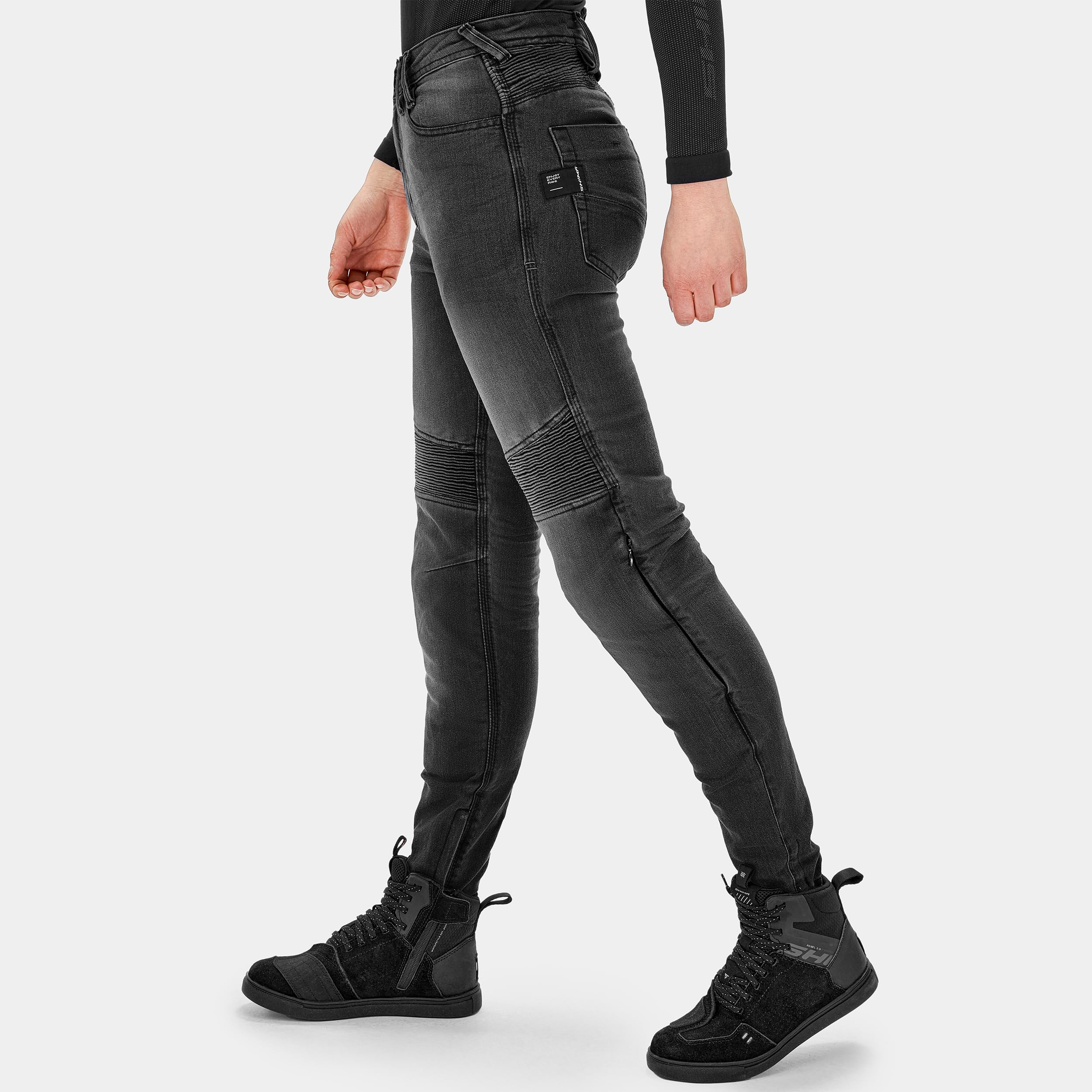 SHIMA Zenith Motorcycle Jeans for Men Women GFLEXX Knee Protectors Motorbike Mens Armoured Trousers Lightweight Bike - Image 5