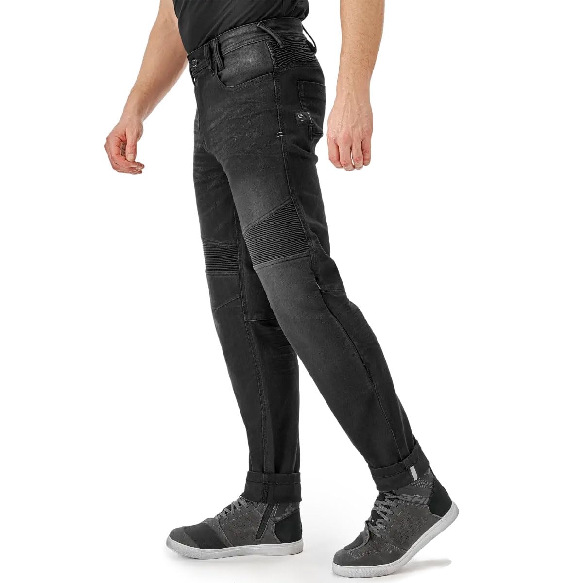 SHIMA Zenith Motorcycle Jeans for Men Women GFLEXX Knee Protectors Motorbike Mens Armoured Trousers Lightweight Bike - Image 6