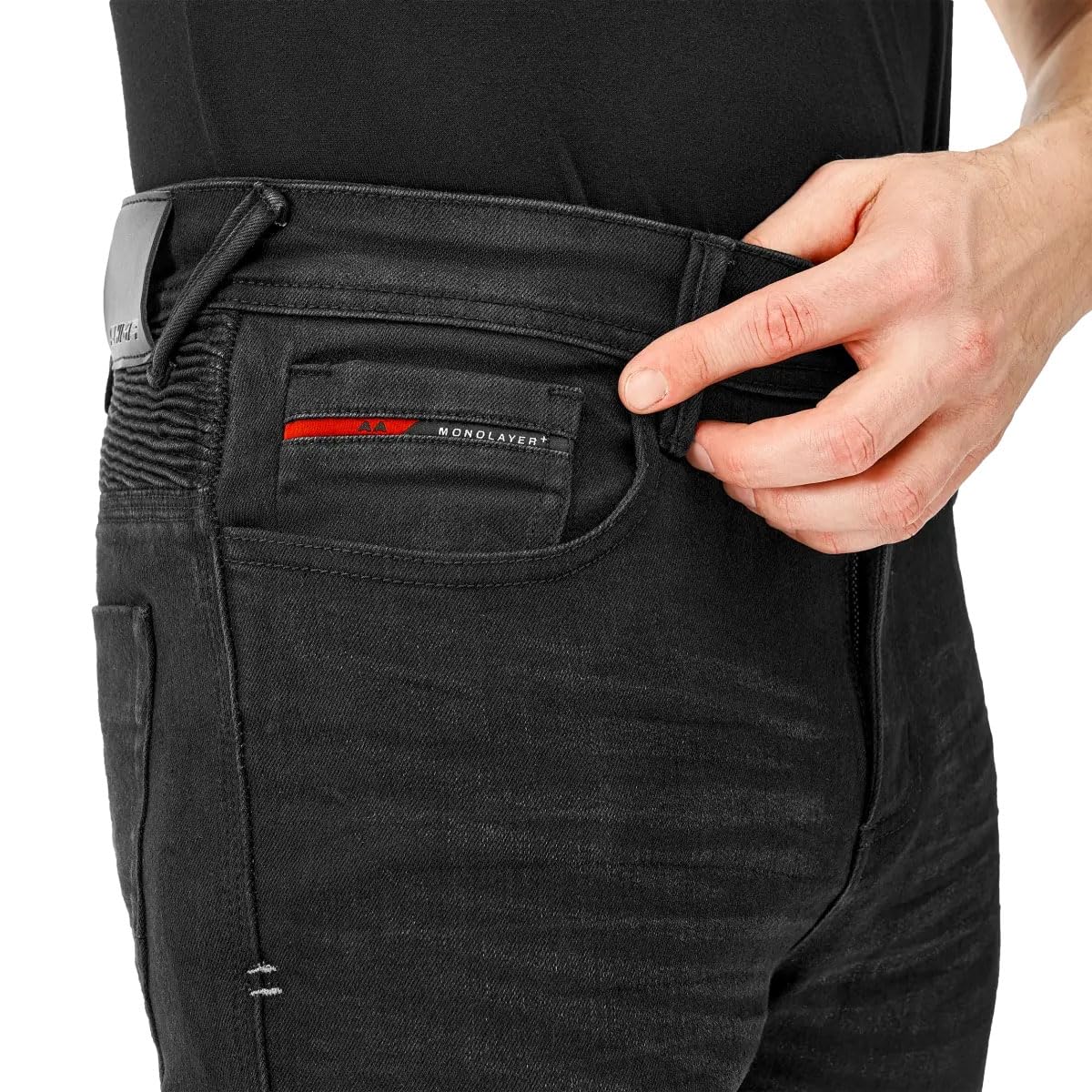SHIMA Zenith Motorcycle Jeans for Men Women GFLEXX Knee Protectors Motorbike Mens Armoured Trousers Lightweight Bike - Image 7